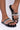 Side View Azalea Wang Ball So Hard Slip On Sandal in Black