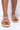 Back View Azalea Wang Ball So Hard Slip On Sandal in Nude