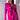 Front View Azalea Wang Bar None Satin Blazer With Tie Sash