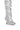 Full View Azalea Wang Barefoot Silver Over The Knee Rhinestone Boot