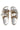 Side View Azalea Wang Bayleaves Silver Embellished Sandal