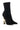 Back View Azalea Wang Bearnaise Twisted Heel Bootie In Black