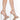 Front View Azalea Wang Before Your Eyes Stiletto Sandal In Nude