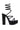 Side View Azalea Wang Bernice Black Platform Rhinestone Sandal