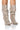 Front View Azalea Wang Beverly Hills Gold Embellished Boot