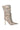 Side View Azalea Wang Beverly Hills Gold Embellished Boot