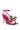 Back View Azalea Wang Bevie Fuchsia Butterfly Sandal