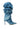 Detail View Azalea Wang Bexley Acid Wash Denim Slouch Boot In Blue