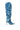 Full View Azalea Wang Bexley Acid Wash Denim Slouch Boot In Blue