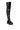 Back View Azalea Wang Big Stepper Thigh High Flatform Boot In Black