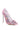 Back View Azalea Wang Blakely Embellished Pvc Stiletto Pump In Pink