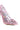 Full View Azalea Wang Blakely Embellished Pvc Stiletto Pump In Pink