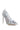 Back View Azalea Wang Blakely Embellished Pvc Stiletto Pump In Silver