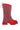 Side View Azalea Wang Bloomfield Embellished Boot In Red