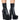 Front View Azalea Wang Booker Bootie In Black