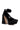 Back View Azalea Wang Boudoir Chunky Platform Pump In Black