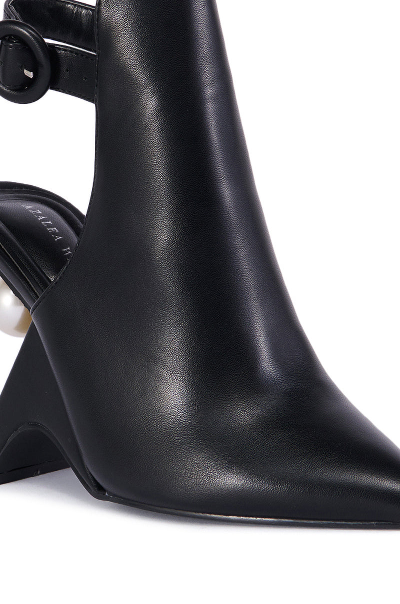 Full View Azalea Wang Brean Wedge Mule Inverse Heel