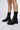 Front View Azalea Wang Bridgey Black Chunky Bootie