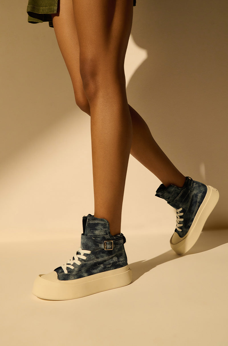 AZALEA WANG BRINLEIGH BRUGUNDY SNEAKER view 0