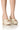 Front View Azalea Wang Brissa Pearl Platform Sandal