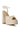 Back View Azalea Wang Brissa Pearl Platform Sandal