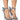 Front View Azalea Wang Britton Embellished Butterfly Sandal In Denim