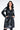 Front View Azalea Wang Bronx Tale Long Croc Trench