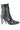 Side View Azalea Wang Brooklyn Baby Stiletto Bootie In Silver