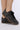 Front View Azalea Wang Bryar Black Embellished Sneaker