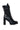 Side View Azalea Wang Calibri Black Chunky Bootie