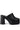 Side View Azalea Wang Cambria Black Chunky Clog