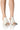 Front View Azalea Wang Candycoated Mule Sandal In White