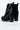 Full View Azalea Wang Cant Go To Sleep Chunky Heel Lace Up Bootie in Black Patent