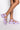 Side View Azalea Wang Cant Hold Back Flatform Sandal In Purple