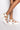 Side View Azalea Wang Cant Hold Back Flatform Sandal In White