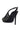 Detail View Azalea Wang Carmine Black Diamond Mesh Pump