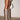 Front View Azalea Wang Cashy Tan Snake Printed Boot