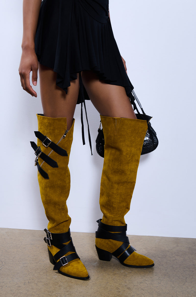 AZALEA WANG CATALEYA BROWN BOOT view 0