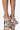 Front View Azalea Wang Catch Up To Me Chunky Sandal In White