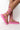 Side View Azalea Wang Catching Flights Flatform Sandal In Pink