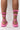 Detail View Azalea Wang Catching Flights Flatform Sandal In Pink