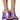 Front View Azalea Wang Caught In A Dream Chunky Sandal In Purple