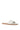 Detail View Azalea Wang Celestin White Flat Sandal