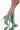 Front View Azalea Wang Center Of Attention Stiletto Bootie In Green