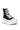 Back View Azalea Wang Chaney High Top Sneaker In Black