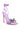 Back View Azalea Wang Cheer Purple Butterfly Embellished Sandal