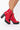 Side View Azalea Wang Chunky Heel Lace Up Bootie