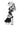 Full View Azalea Wang Cirrus Silver Platform Rope Decor Sandal In Black