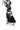 Extra View Azalea Wang Cirrus Silver Platform Rope Decor Sandal In Black