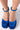 Full View Azalea Wang City On Fire Chunky Pump In Blue